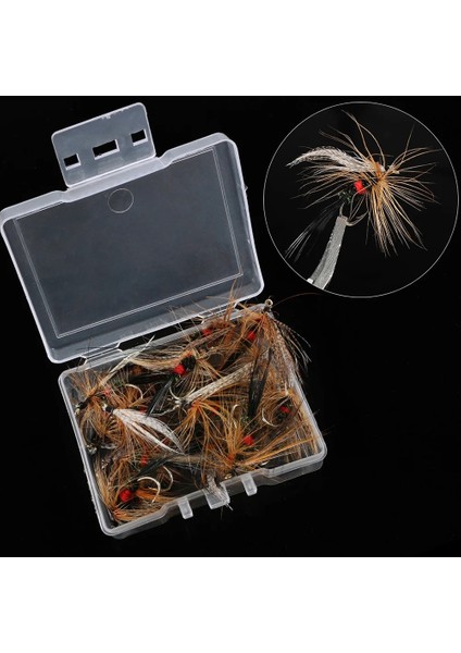 10 Adet Tarzı Adet Yapay Böcek Yem Sinekler Sinek Balıkçılık Lures Yem Yusufçuk Topwater Yem Alabalık Sazan Balıkçılık Cazibesi Için Kuru Sinekler Set (Yurt Dışından)