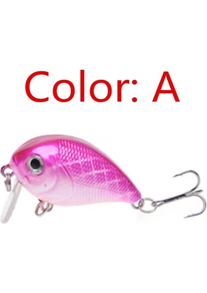 Bir Stil Wdaıren Pesca Bas Krank Sert Lures 5cm 7g Üst Su Minnow Swimbaits Yapay Yemler Fly Wobblers Sazan Deniz Olta Takımı (Yurt Dışından)