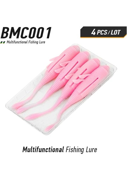 BMC001 Stili 120MM 14G 4 Adet Ardea Yumuşak Cazibesi Silikon Yem mm Tahrik Gölgeliği Kolay Parlatıcı Yapay Swimbait Solucan Jig Wobblers Bas Pesca Peche (Yurt Dışından)