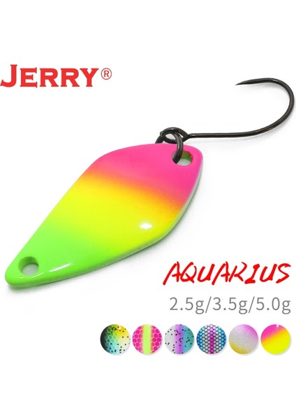 Sarı Kafa Stili 1.9g Pirinç Jerry Kova Alabalık Küçük Mikro Balıkçılık Kaşık Lures 2.5g 3.5g 5g Er Yem Uv Glitter Tatlı Su Kış Olta Takımı (Yurt Dışından) fiyatları