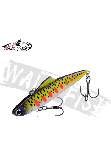 Tlg Shop F-23G Stili Yazın Yürüyüş Fısh 14G 19G 22.5g Batan Balıkçılık Cazibesi Dudaksız Crankbaits Sert Yapay Vıb Titreşim Yemi Tüm Derinlik Kış Buz Balıkçılığı (Yurt Dışından)