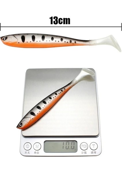 S02 Stili G 13CM Yumuşak Yem Jig Wobbler Balıkçılık Lures Japonya Shad Swimbaits Yapay Yem Jig Kafa Sinek Balıkçılık Silikon Kauçuk Balık (Yurt Dışından) fırsatları