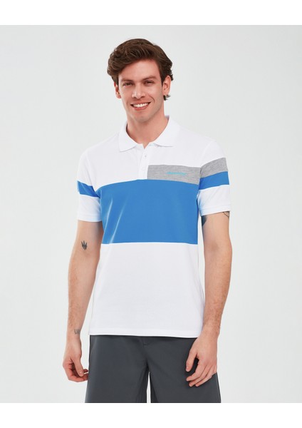 Polo Shirt M Short Sleeve Erkek Beyaz Polo Yaka Tshirt S241196-100