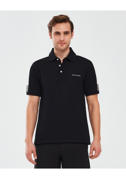 Polo Shirt M Short Sleeve Erkek Siyah Tshirt S221047-001