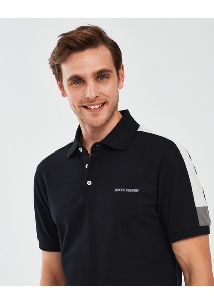Polo Shirt M Short Sleeve Erkek Siyah Tshirt S221047-001 indirimleri