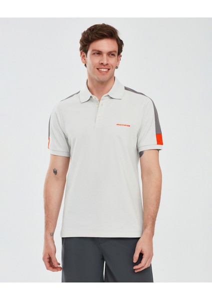 Polo Shirt M Short Sleeve Erkek Gri Tshirt S221047-035