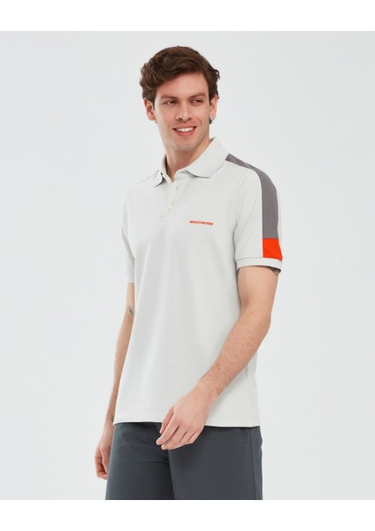 Polo Shirt M Short Sleeve Erkek Gri Tshirt S221047-035