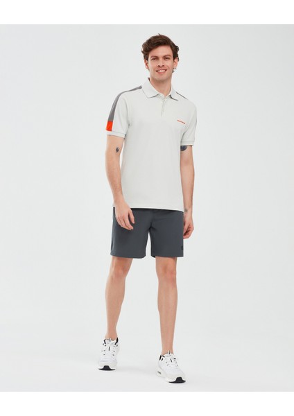 Polo Shirt M Short Sleeve Erkek Gri Tshirt S221047-035