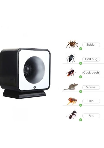 Fare Kovucu, Haşere Kovucu, Böcek Kovucu 120 M2 Etkili Ultrasonic Sistem