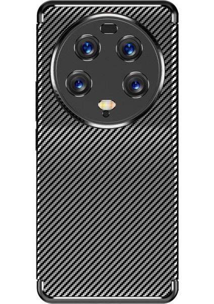 Xiaomi Mi 13 Ultra Kılıf Negro Karbon Kamera Korumalı Silikon Lüx Siyah