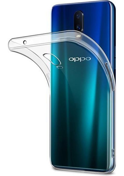 Oppo RX17 Pro Kılıf Süper Silikon Yumuşak Arka Koruma Şeffaf