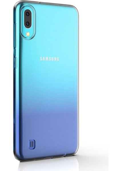 Samsung Galaxy A10 Kılıf Süper Silikon Yumuşak Arka Koruma Şeffaf