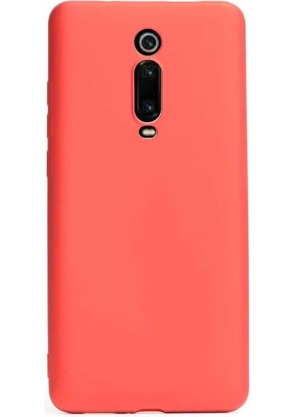 Xiaomi Redmi K20 Pro Kılıf Premier Silikon Esnek Arka Koruma Kırmızı