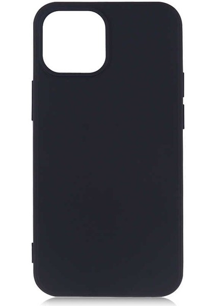 Apple iPhone 13 Mini Kılıf Korumalı Premier Mat Silikon Siyah