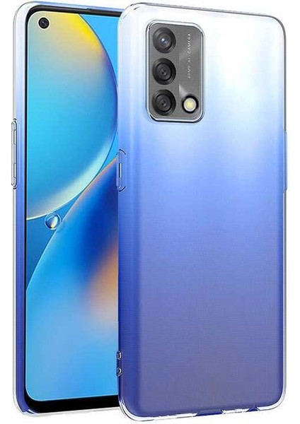 Oppo A74 4g Kılıf Süper Silikon Kamera Korumalı Şeffaf Renksiz