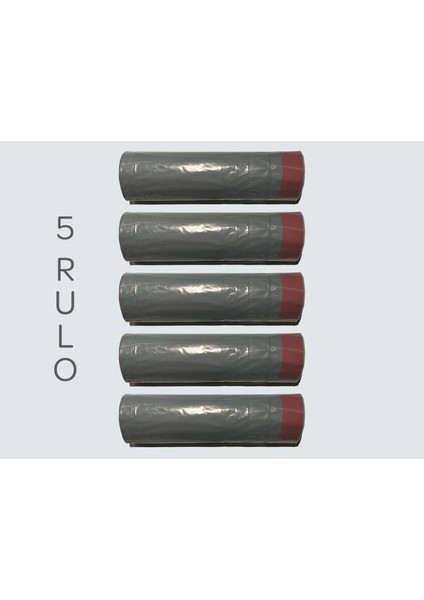 Büzgülü Büyük Boy 10'lu Çöp Torbası x 5 Paket (65*70 Cm)
