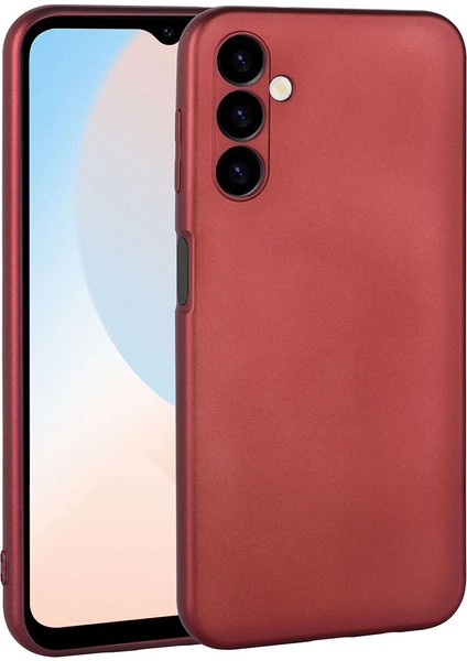 Samsung Galaxy A24 Kılıf Premier Mat Silikon Renkli Lüx Korumalı Kırmızı