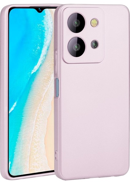 Vivo Y36 4g Kılıf Renkli Lüx Korumalı Premier Mat Silikon Pembe