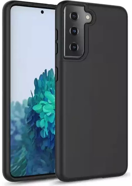 Samsung Galaxy S21 Plus 5g Kılıf Premier Silikon Mat Koruma Siyah