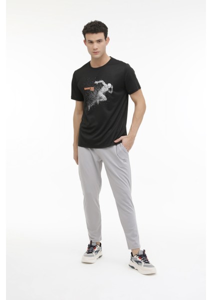 ml Sten 11PRF-244 4fx Siyah Erkek Kısa Kol T-Shirt
