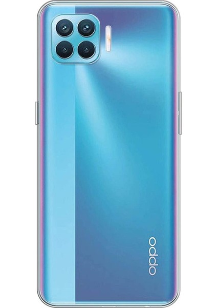 Oppo Reno 4 Lite Kılıf Süper Silikon Arka Koruma Renksiz