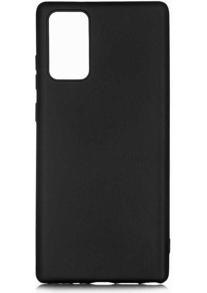 Samsung Galaxy S20 Fe Kılıf Premier Mat Silikon Esnek Koruma Siyah