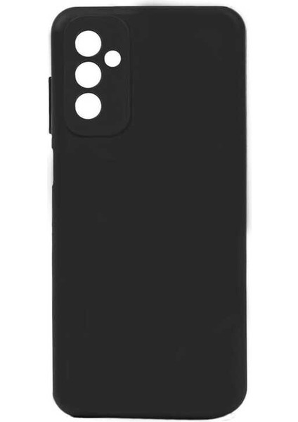 Samsung Galaxy M13 Kılıf Mat Lüx Korumalı Premier Mat Silikon Siyah
