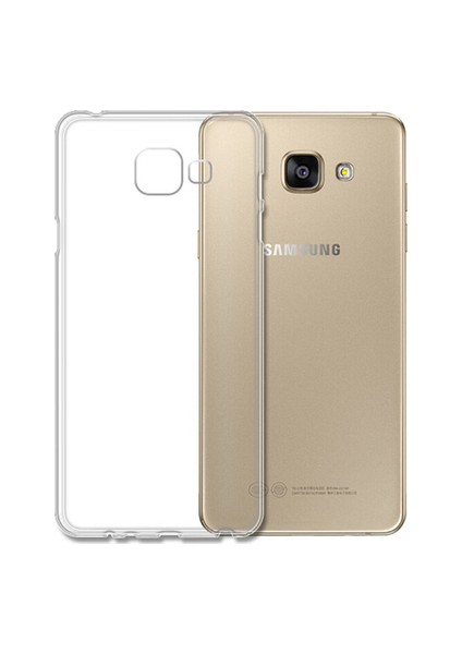 Samsung Galaxy A5 2016 Kılıf Süper Silikon Lüx Korumalı Şeffaf