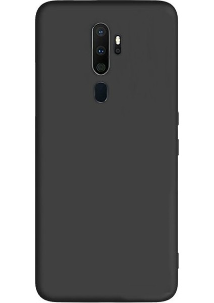Oppo A5 2020 Kılıf Premier Silikon Esnek Arka Koruma Siyah