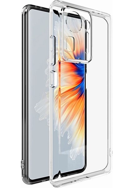 Xiaomi Mi Mix 4 Kılıf Süper Silikon Kamera Korumalı Şeffaf