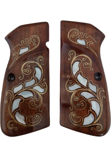 Browning 14 Lü Zig 14 Lü Yavuz 14 Lü Ahşap Telkari Kabze