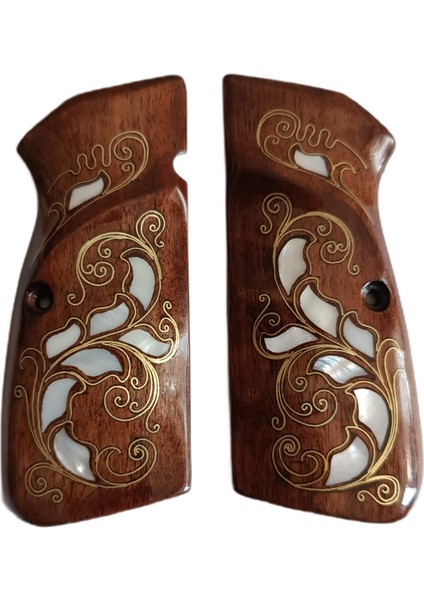 Browning 14 Lü Zig 14 Lü Yavuz 14 Lü Ahşap Telkari Kabze