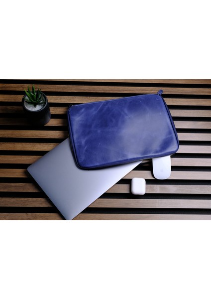 Kişileştirilebilir Gerçek Deri Macbook Kılıfı