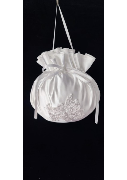 Moda Nur,kırık Beyaz Gelin Takı Kesesi,gelin Çantası,gelin Aksesuarları,düğün,halay,kına,sünnet fiyatları