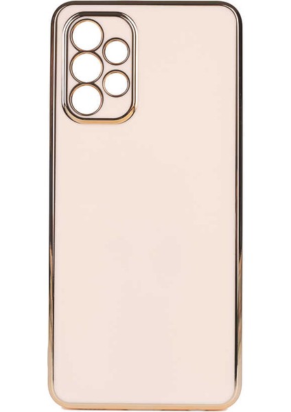 Samsung Galaxy A53 Kılıf Bark Lazer Silikon Bronz