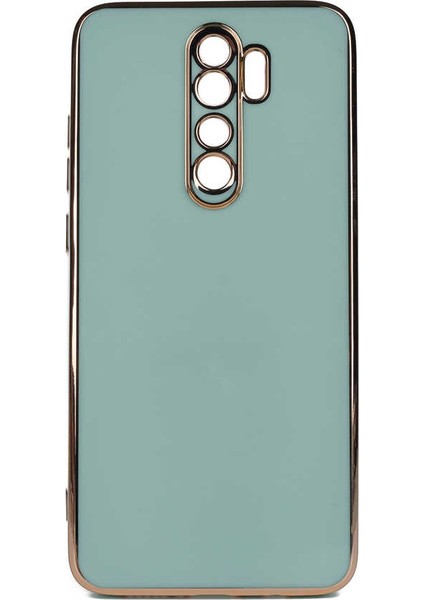 Xiaomi Redmi Note 8 Pro Kılıf Bark Lazer Silikon Yeşil