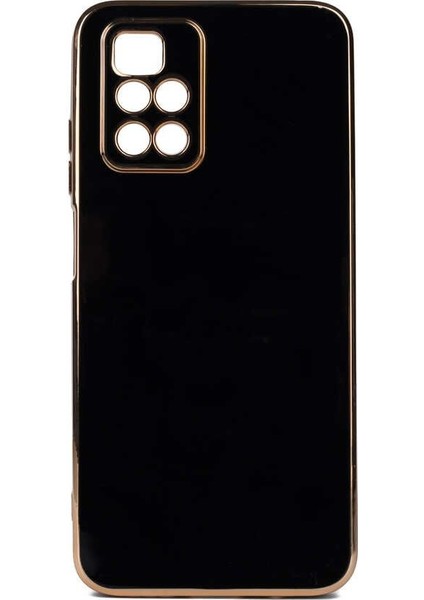 Xiaomi Redmi 10 Kılıf Bark Lazer Silikon Siyah