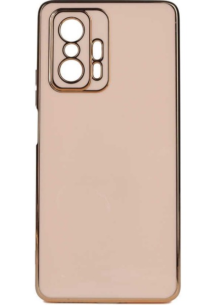 Xiaomi Mi 11T Kılıf Bark Lazer Silikon Bronz