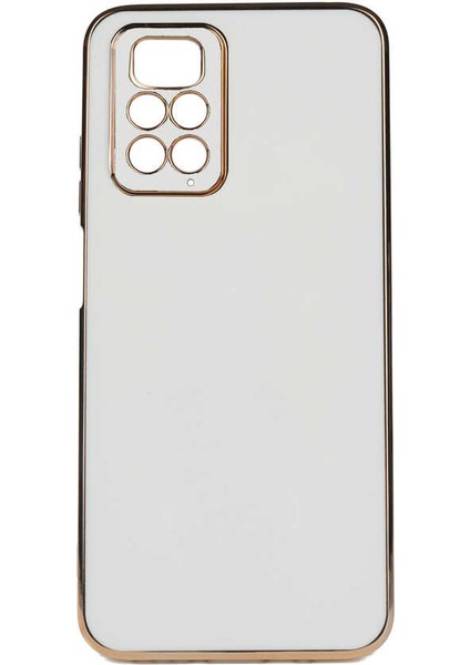 Xiaomi Redmi Note 12 Pro 4g Kılıf Bark Lazer Silikon Beyaz