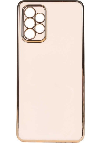 Samsung Galaxy A23 Kılıf Bark Lazer Silikon Bronz
