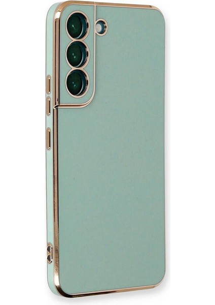 Samsung Galaxy S23 Kılıf Bark Lazer Silikon Turkuaz
