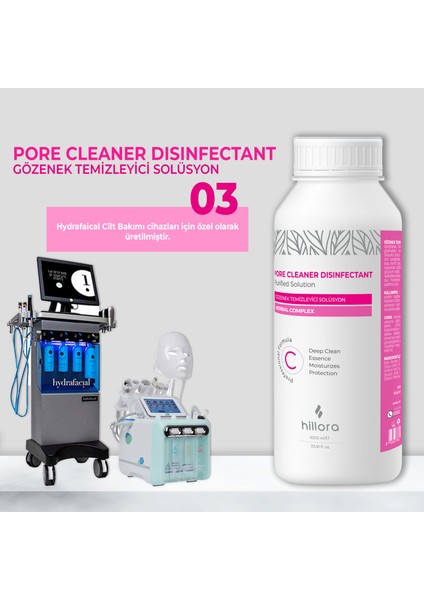 Hydrafacial Gözenek Temizleyici Solüsyonu - C Solüsyon 1000ML indirimleri