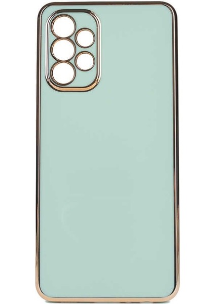 Samsung Galaxy A52S 5g Kılıf Bark Lazer Silikon Yeşil
