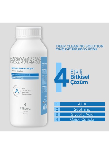 Hydrafacial Aha Etkili Temizleyici Peeling Solüsyon 1000ML modelleri