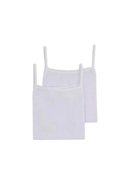 U.s. Polo Kız Çocuk Basic Ince Askılı Atlet 1670 Beyaz fiyatları