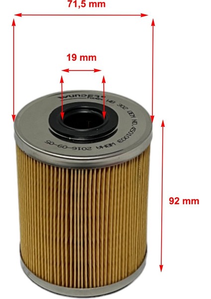 Nissan Primera (1.9 D 85-88 Kw) 2003-2010 Yakıt Filtresi fiyatları