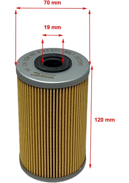 Opel Movano B (2.3 D) 2010-2021 Yakıt Filtresi fiyatları