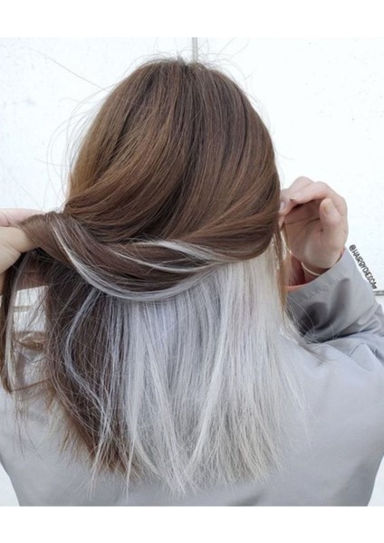 Kır Beyazı Yarım Ay Saç – Sentetik Çıt Çıt – 3 Parça fiyatları