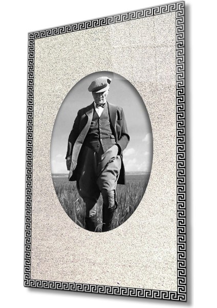 Atatürk Cam Tablo 4 mm Dayanıklı Temperli Cam