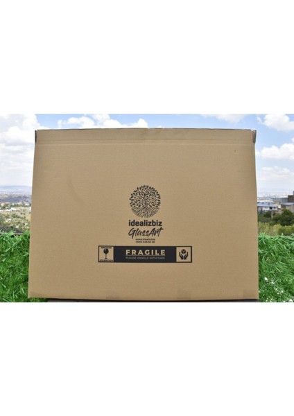 Kedi Yuvarlak Cam Tablo 4mm Dayanıklı Temperli Cam indirimleri